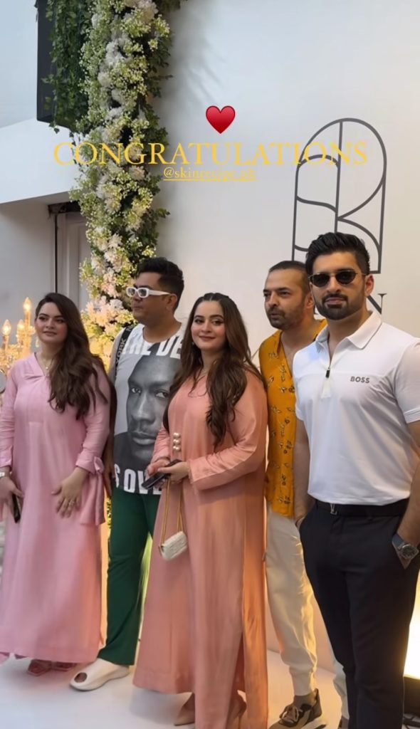 Aiman Khan & Minal Khan Skin Care Brand Launch Event