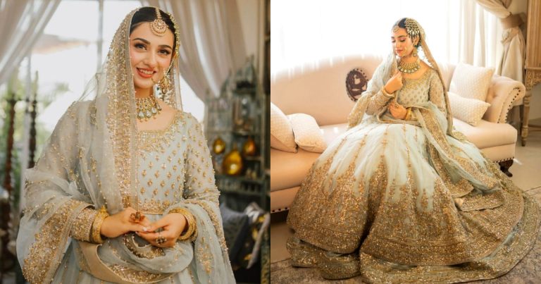Sarah Khan Stuns In Latest Bridal Shoot