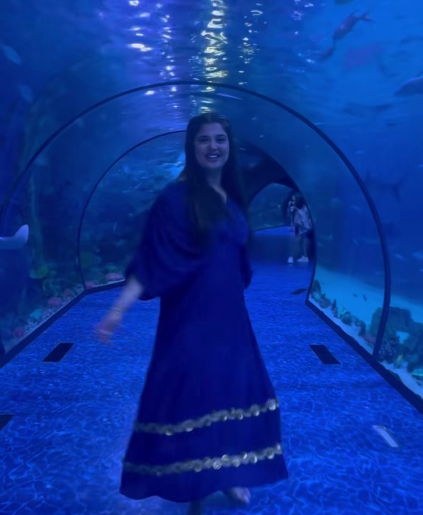 Kanwal Aftab & Zulqarnain Sikandar Pictures From National Aquarium Abu Dhabi