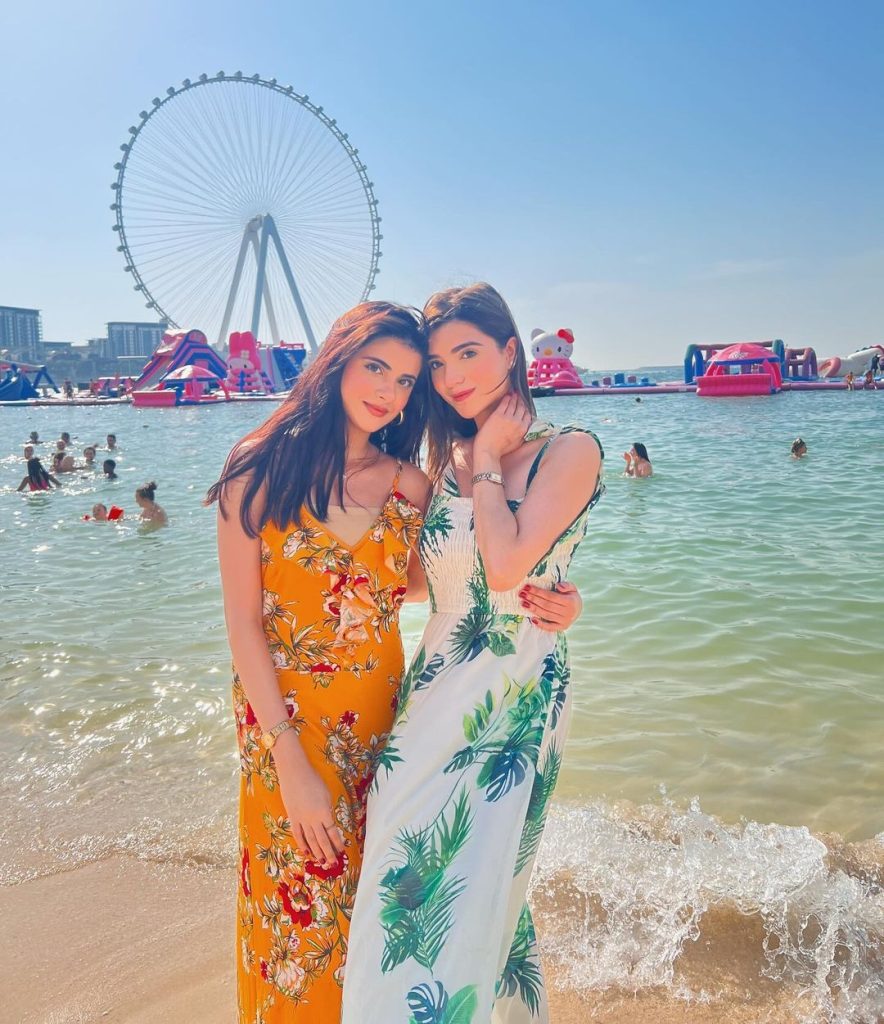 Moammar Rana's Daughters Rea & Raneya Vacationing In Dubai