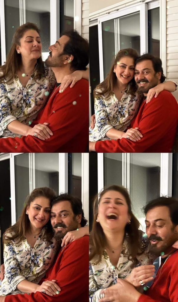Nauman Ijaz's Latest Pictures From Canada With Wife