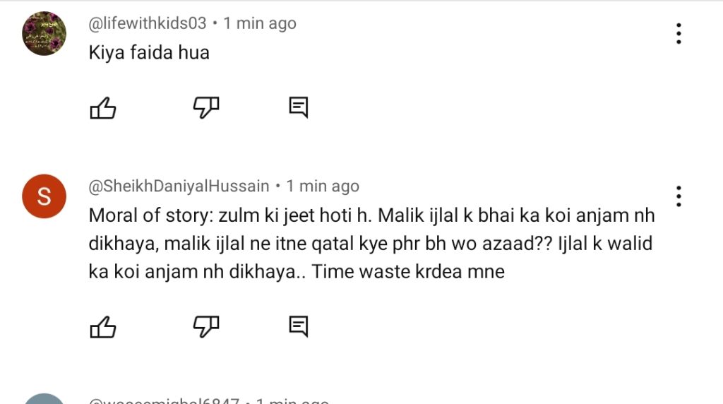 Zulm Last Episode - Incomplete Ending Disappoints Fans