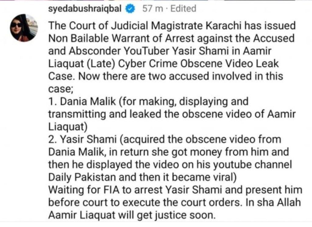 Yasir Shami Arrest Warrants Issued