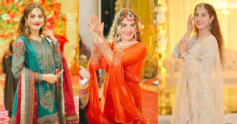 Areej Mohyudin’s Beautiful Wedding Looks From Her Drama