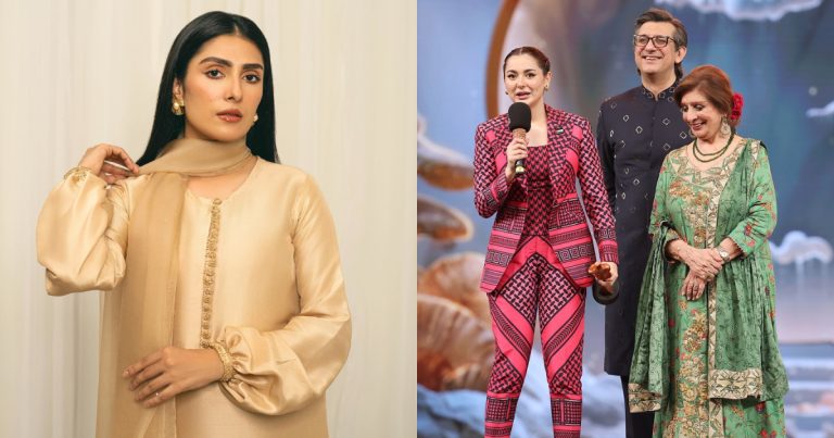 Hania Aamir Getting Award In Place Of Ayeza Khan Raises Eyebrows