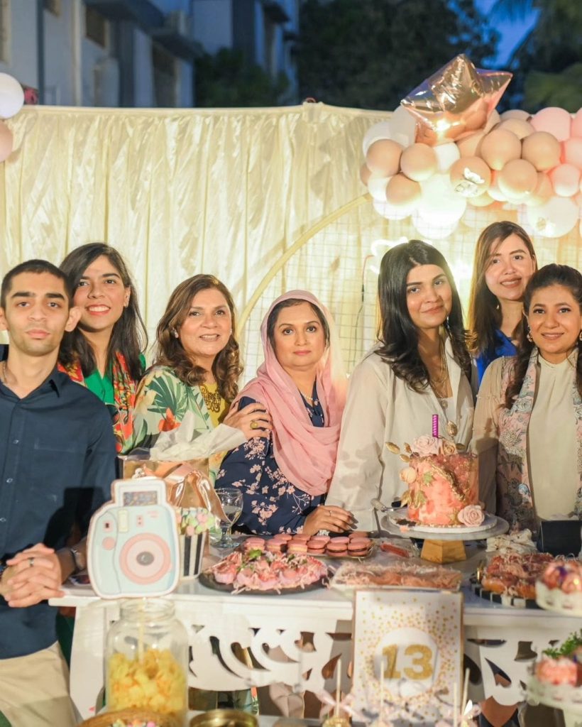 Fahad Mustafa Celebrates Daughter's 13th Birthday