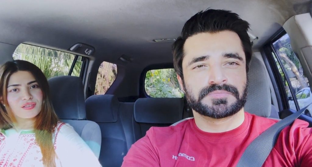 Naimal Khawar & Hamza Ali Abbasi New Pictures From Lunch