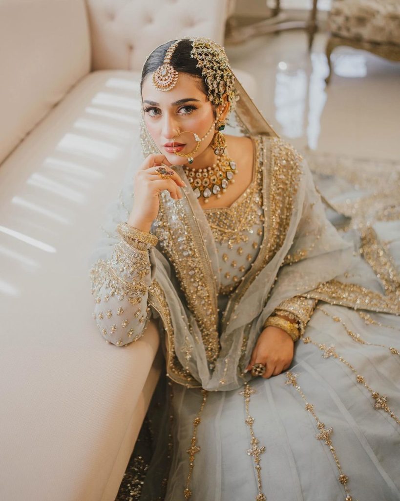 Sarah Khan Stuns In Latest Bridal Shoot