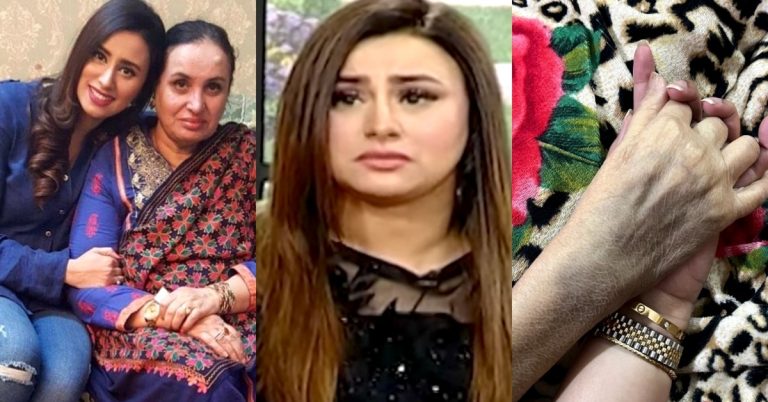 Madeha Naqvi Gets Emotional in First Show After Mother’s Demise