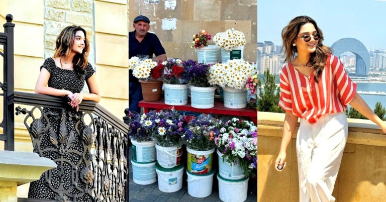 Romaisa Khan’s Gorgeous Clicks From Baku, Azerbaijan