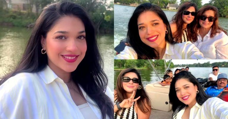 Sanam Jung’s Adorable Pictures From Pool Party In Houston, Texas