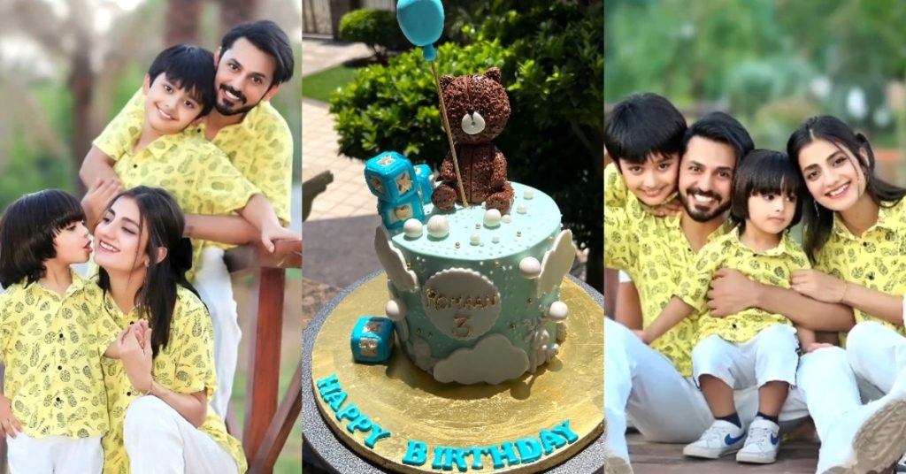 Bilal Qureshi & Uroosa Qureshi Celebrate Son Roman's 3rd Birthday