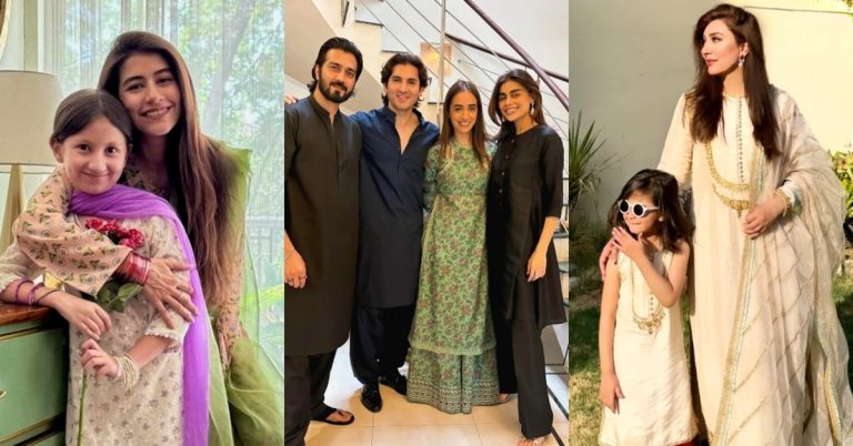 Pakistani Celebrities On Eid ul Adha 2024 – Day 1-  Part 2