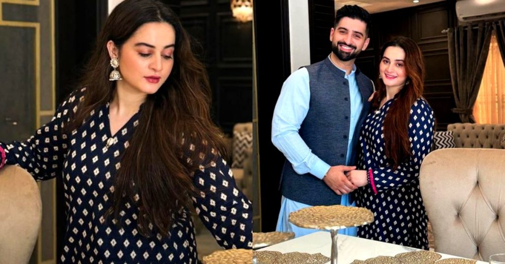 Aiman Khan & Muneeb Butt Pictures From Eid Ul Azha