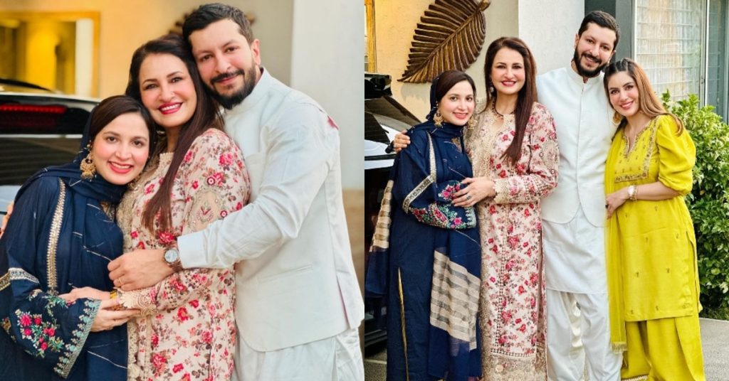 Saba Faisal Beautiful Family Pictures From Eid Ul Azha Day 2