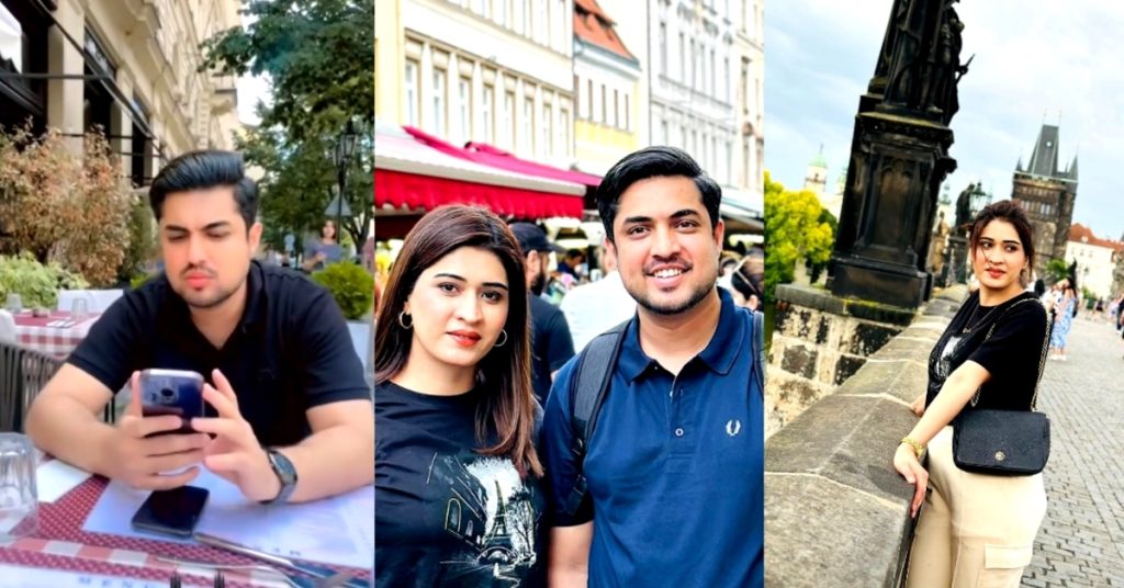 Iqrar Ul Hassan and Aroosa Khan's Romantic Honeymoon Continues