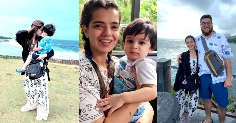 Srha Asgr’s Beautiful Vacation In Mauritius With Husband & Son