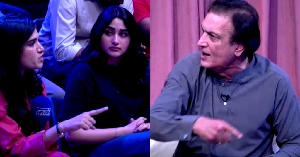 Khalil Ur Rehman Qamar's Heated Argument with Audience Member