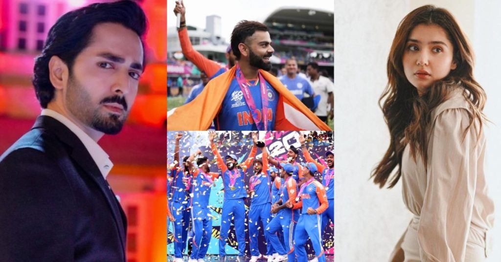 Pakistani Celebrities Pay Tribute to Kohli & Team India