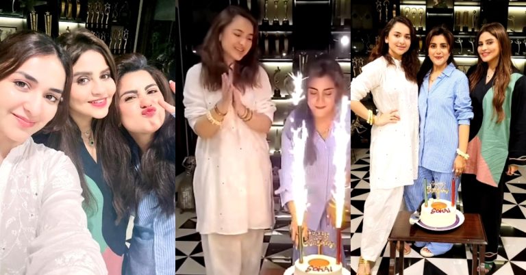 Sohai Ali Abro Celebrates Birthday With Yumna Zaidi & Sana Shahnawaz