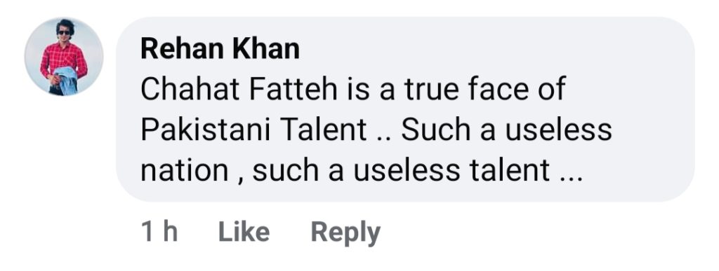 Ali Zafar Accepts Chahat Fateh Ali Khan's Success
