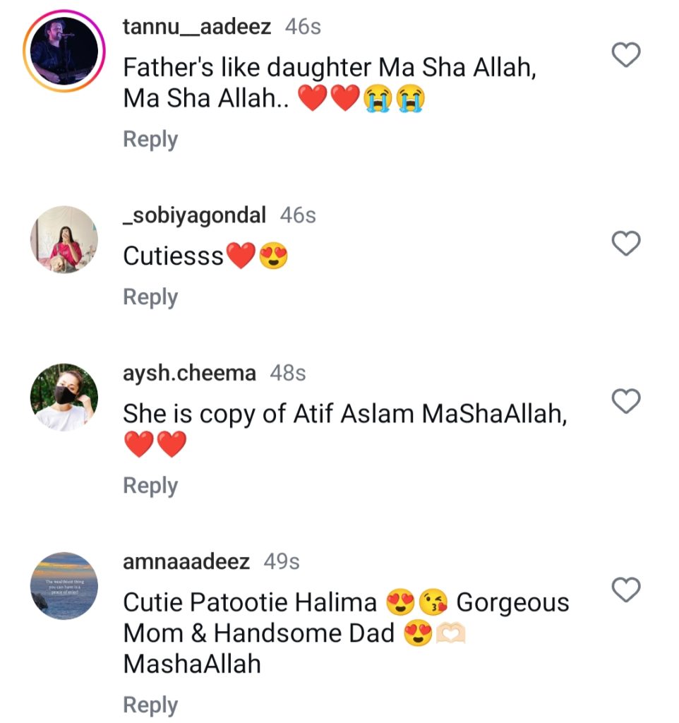 Atif Aslam's Daughter's Picture Gets Love