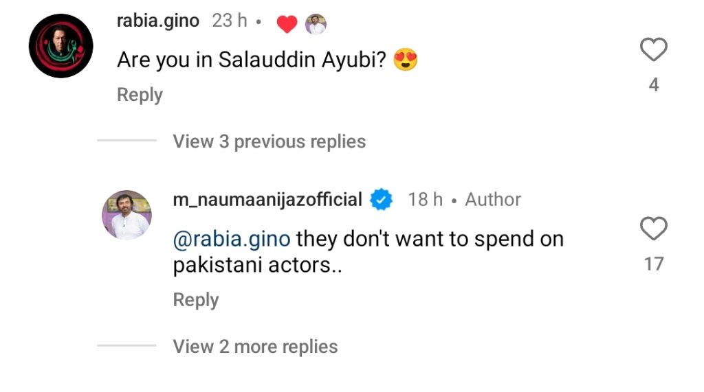 Nauman Ijaz Unhappy With Team Sultan Salahuddin Ayyubi 