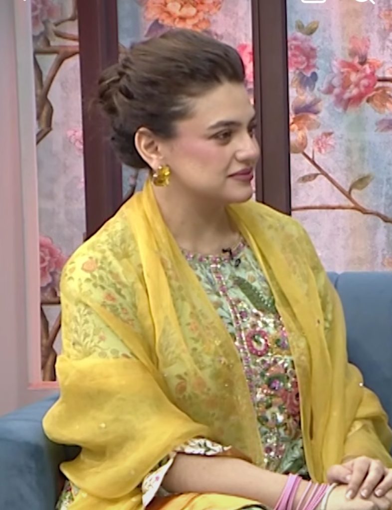 Zara Noor Abbas Has Never Cooked for Her Husband