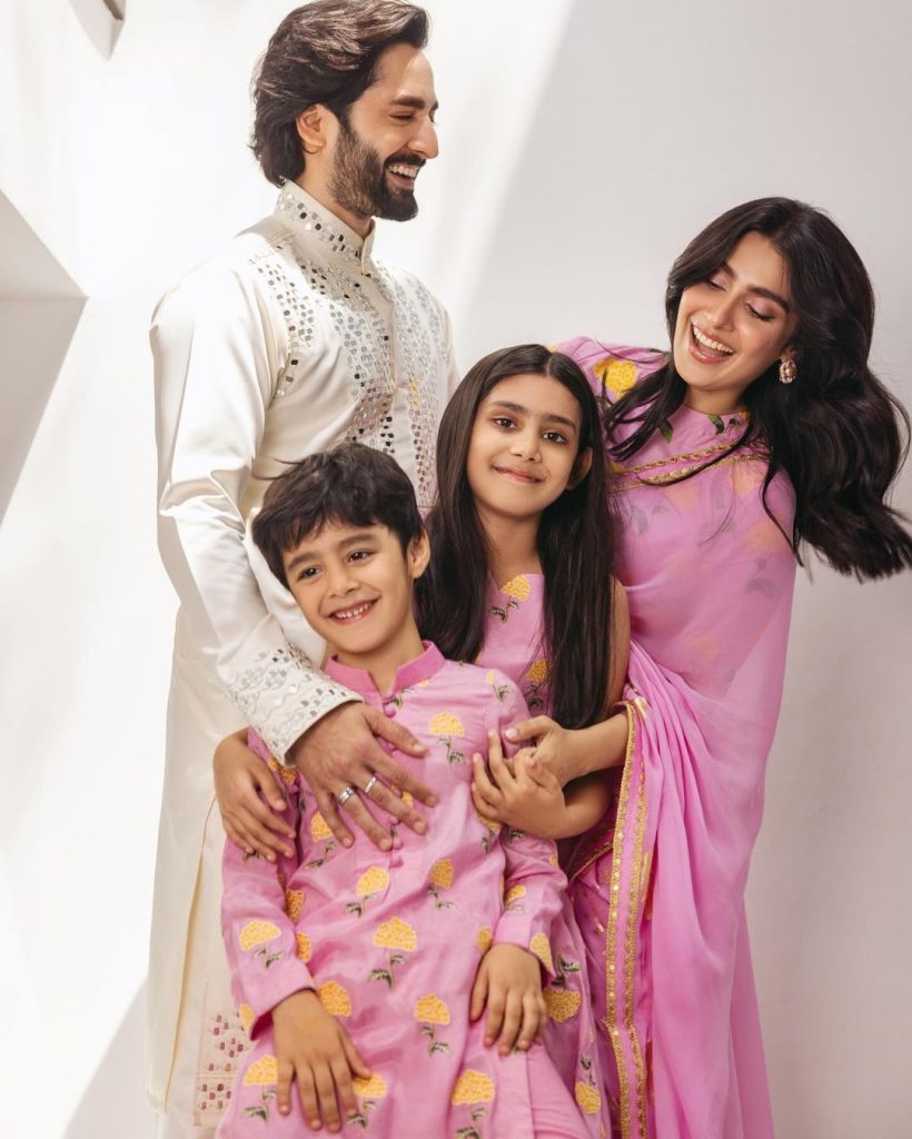 Ayeza Khan And Danish Taimoor Family On Eid ul Adha 2024 Day 1