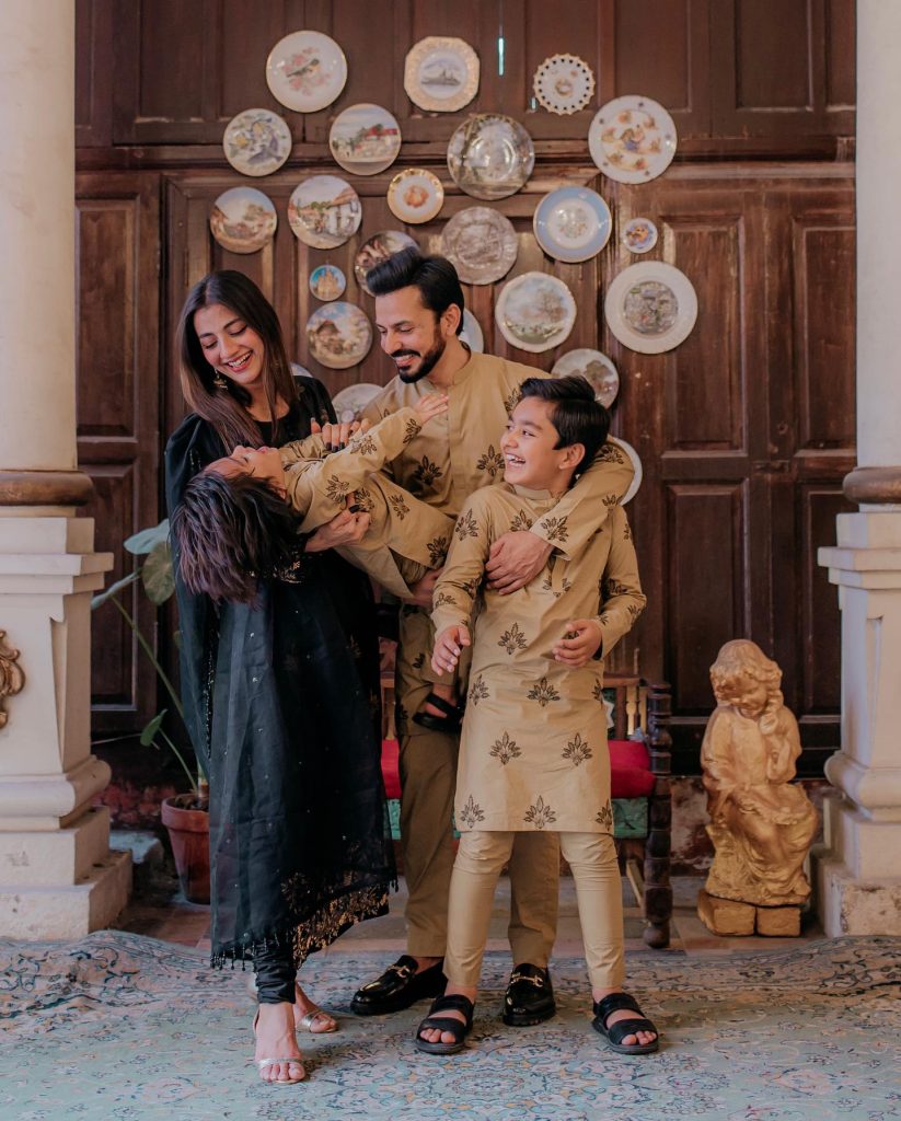 Bilal Qureshi And Uroosa Qureshi Celebrate Son's Birthday