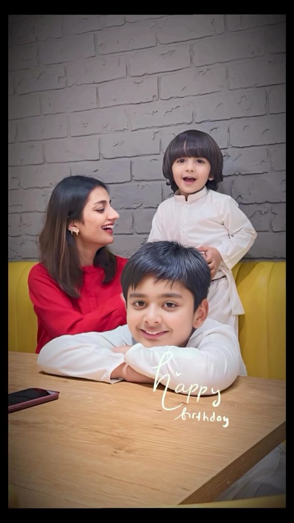 Bilal Qureshi And Uroosa Qureshi Celebrate Son's Birthday