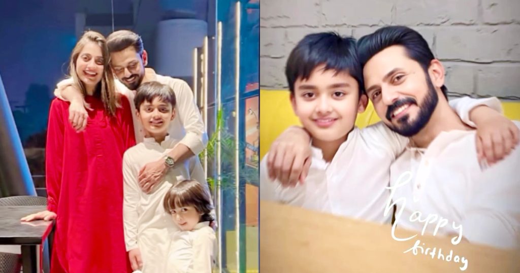 Bilal Qureshi And Uroosa Qureshi Celebrate Son's Birthday