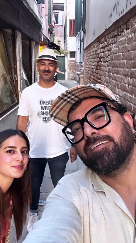 Iqra Aziz And Yasir Hussain Latest Pictures From Italy
