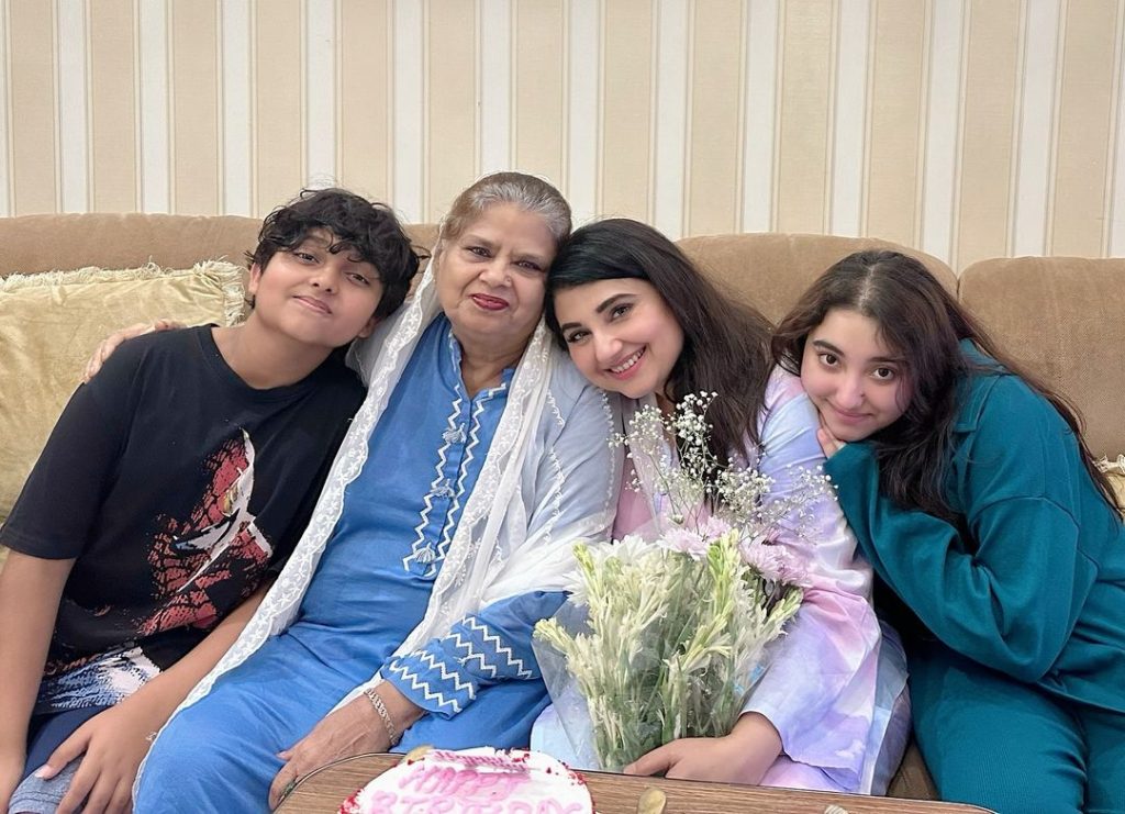 Javeria Saud Celebrates Birthday At Midnight With Family And Friends