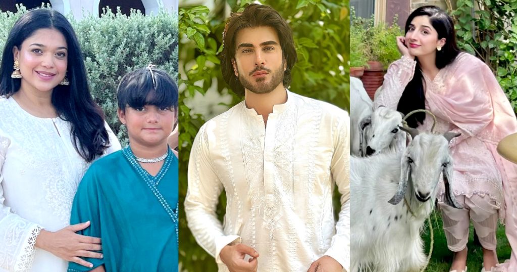 Pakistani Celebrities On Eid ul Adha 2024 - Day 1