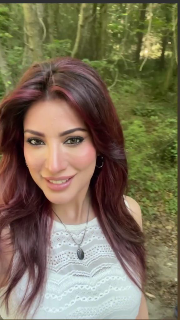 Mehwish Hayat Shares Fun Pictures From Her Vacation