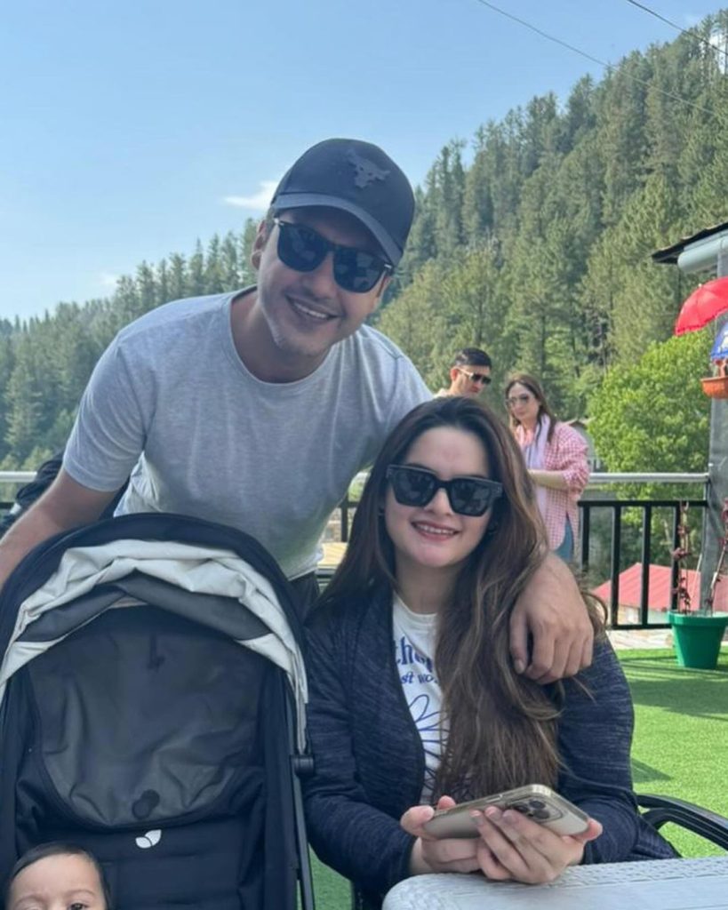 Aiman Khan & Minal Khan Family Clicks From Nathia Gali Vacation