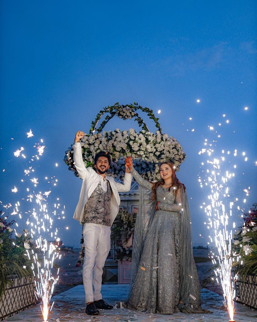 Rabeeca Khan & Hussain Tareen Engagement Pictures