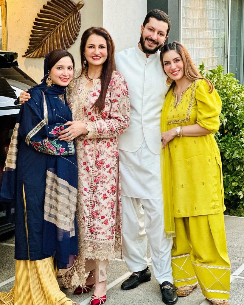 Saba Faisal Beautiful Family Pictures From Eid Ul Azha Day 2