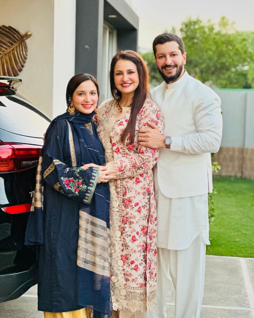 Saba Faisal Beautiful Family Pictures From Eid Ul Azha Day 2