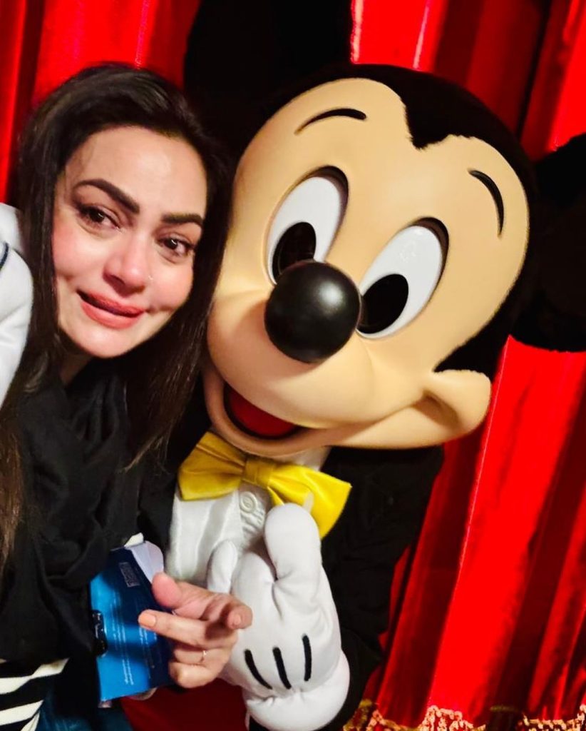 Sadia Imam Got Emotional at Disneyland Paris - Pictures