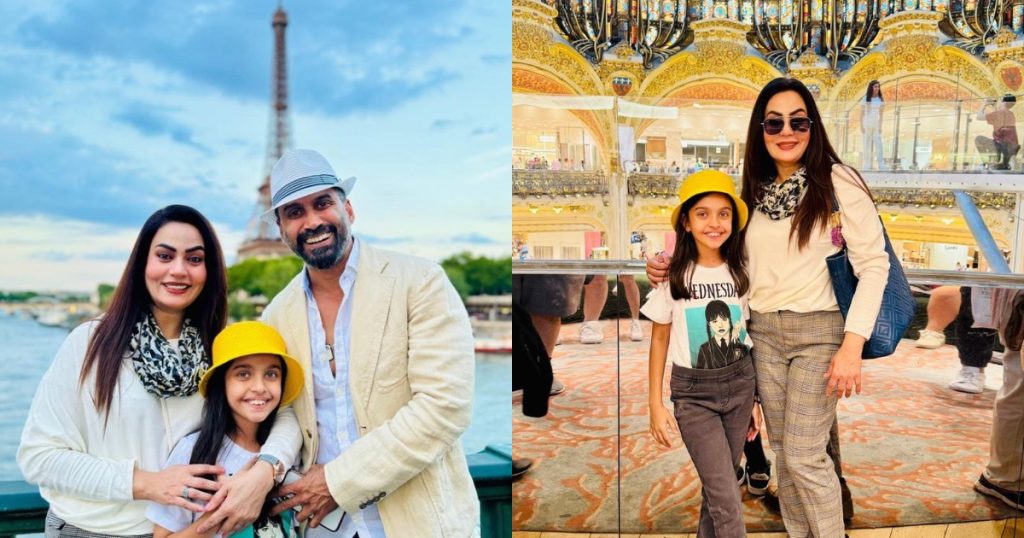 Sadia Imam Vacationing With Family In France