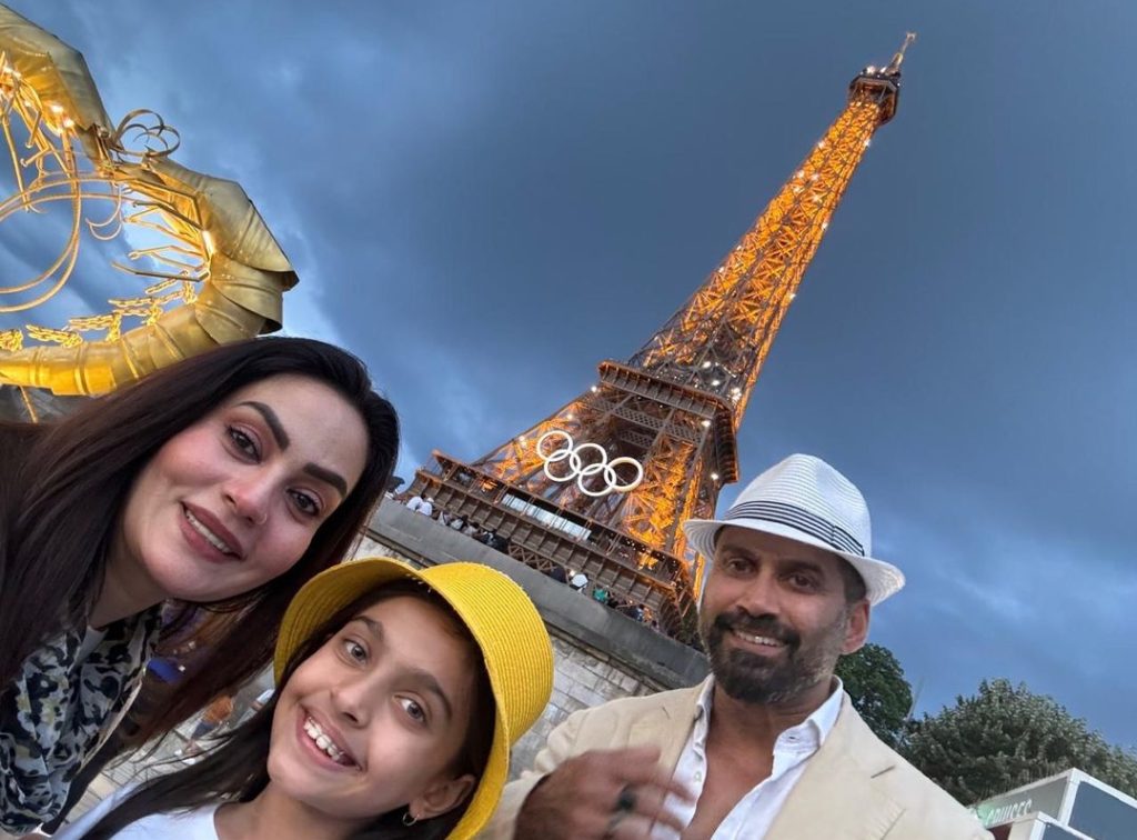 Sadia Imam Vacationing With Family In France