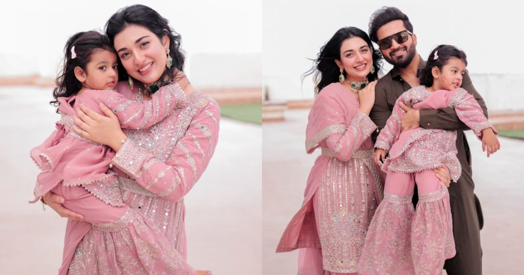 Sarah Khan-Falak Shabir Eid ul Adha 2024 Day 1 Pictures