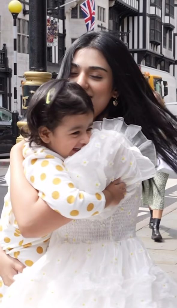 Cutest Mother-Daughter Duo Sarah Khan and Alyana Steal Hearts in London