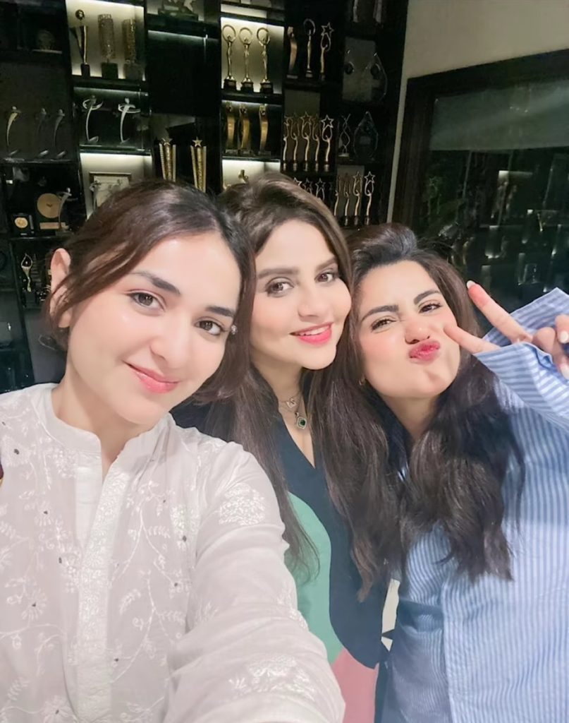 Sohai Ali Abro Celebrates Birthday With Yumna Zaidi & Sana Shahnawaz