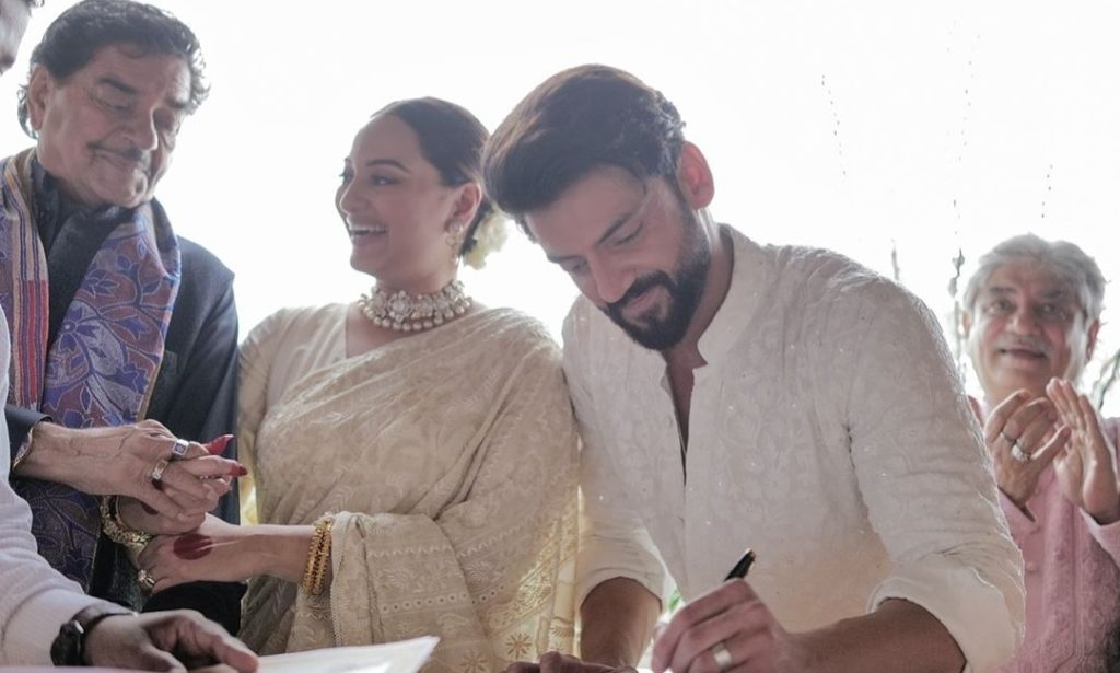 Sonakshi Sinha Gets Married to Zaheer Iqbal