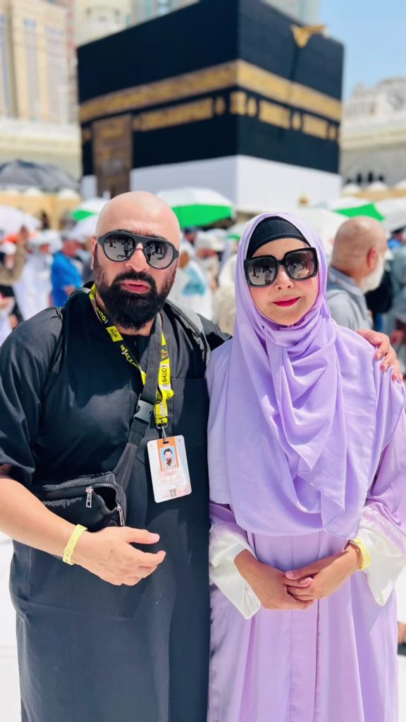 Yasir Nawaz And Nida Yasir In Makkah On Eid ul Adha 2024