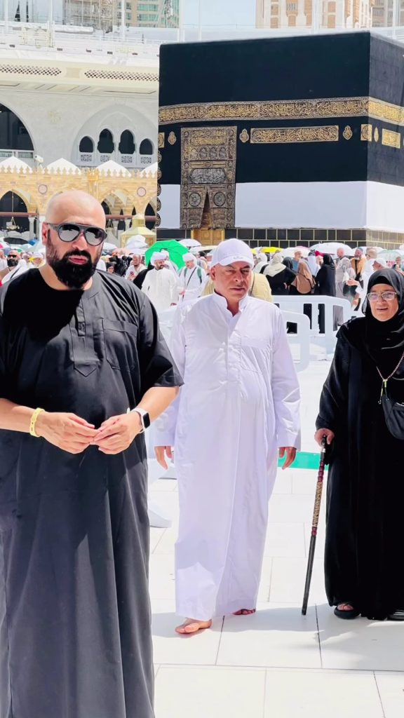 Yasir Nawaz And Nida Yasir In Makkah On Eid ul Adha 2024