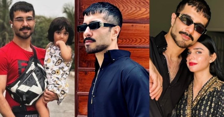 Feroze Khan Latest Pictures with Wife and Kids